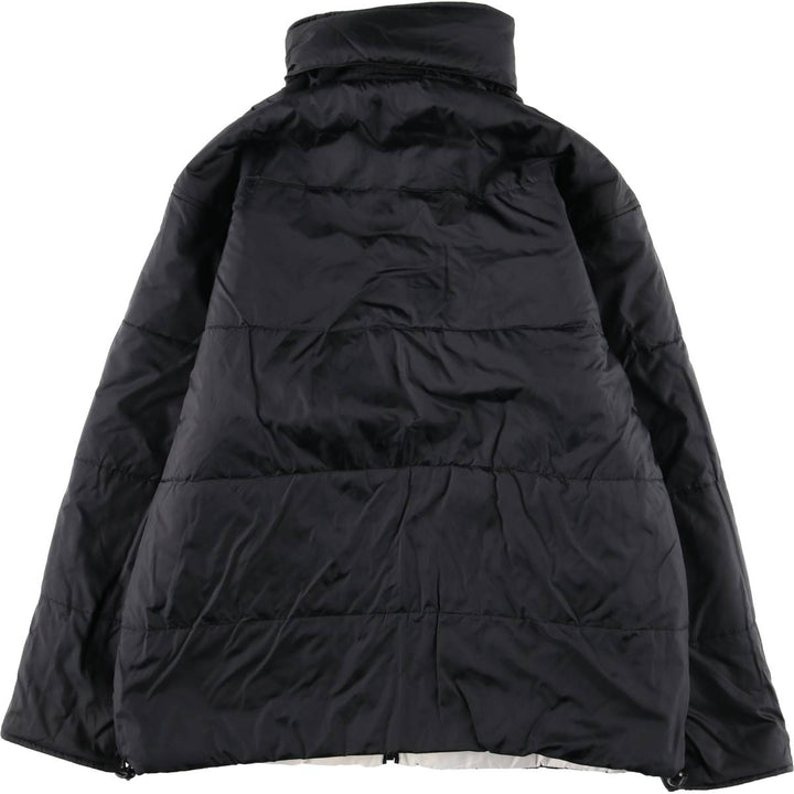2000'S Nike reversible padded puffer jacket, men's size small Nylon black type Vintage Second Hand