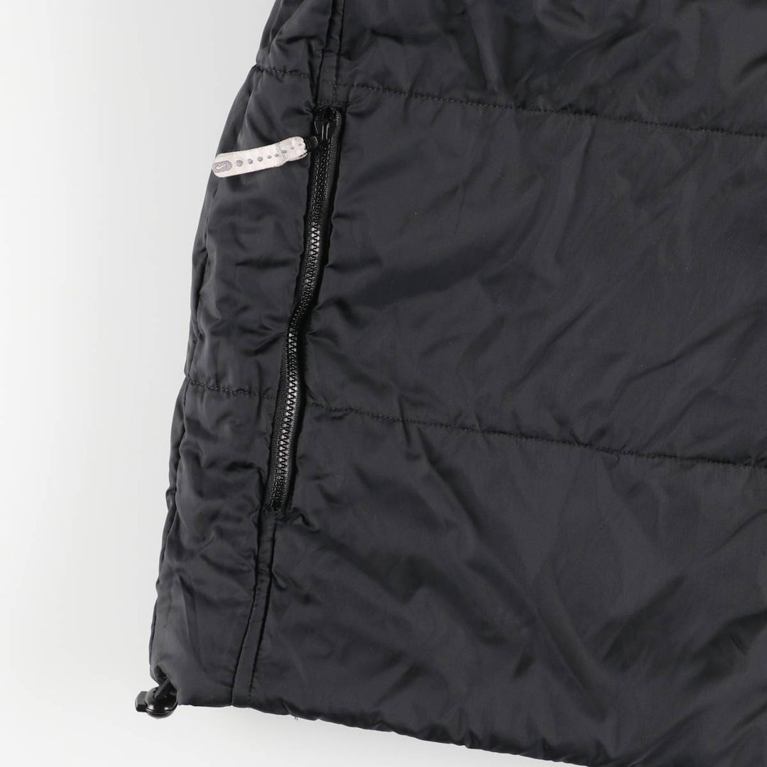 2000'S Nike reversible padded puffer jacket, men's size small Nylon black type Vintage Second Hand