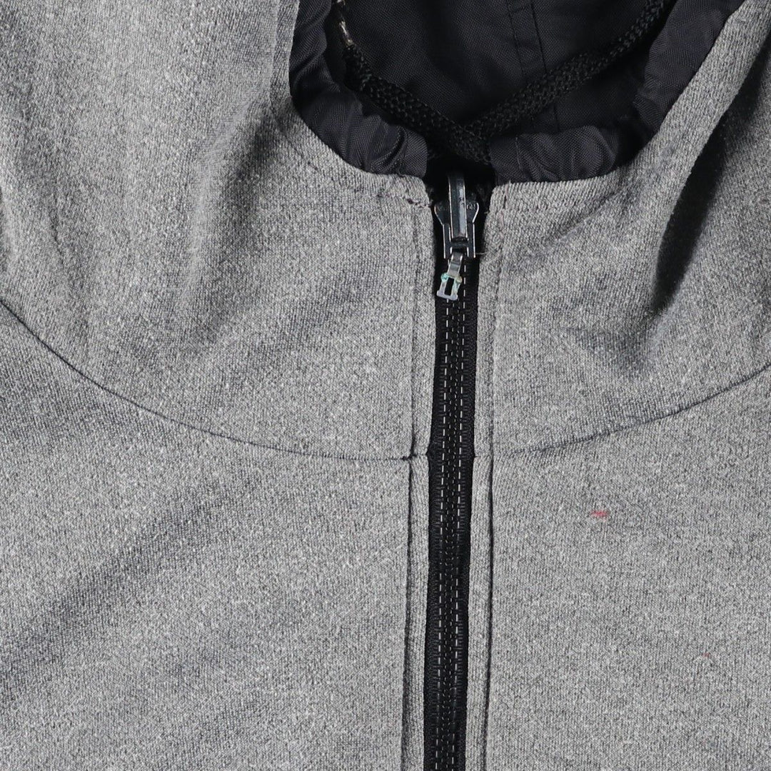 90'S Nike reversible puffer jacket with back logo, size L, men's, vintage Nylon black type Vintage Second Hand
