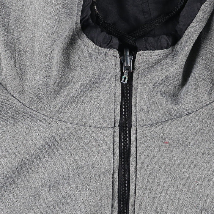 90'S Nike reversible puffer jacket with back logo, size L, men's, vintage Nylon black type Vintage Second Hand