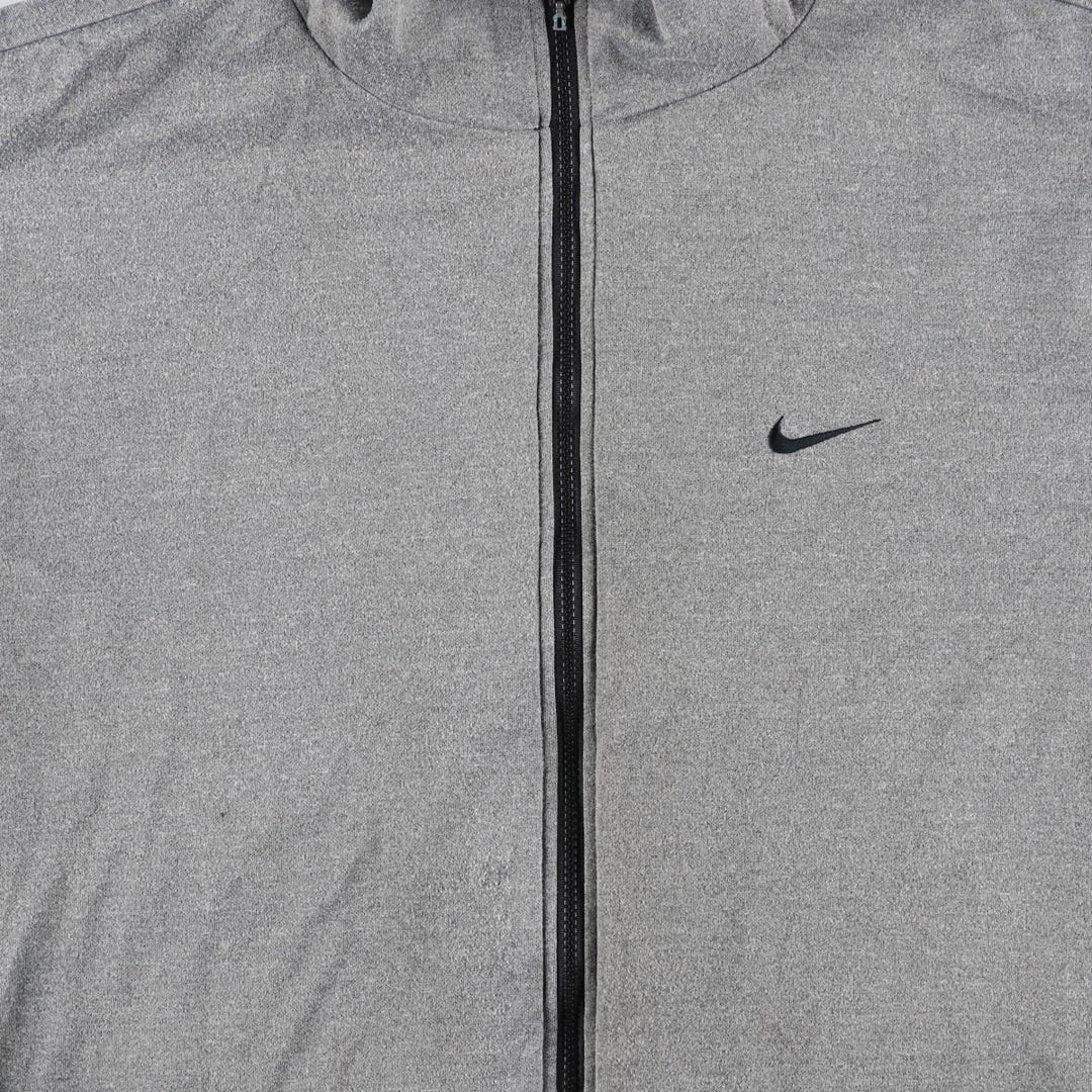 90'S Nike reversible puffer jacket with back logo, size L, men's, vintage Nylon black type Vintage Second Hand