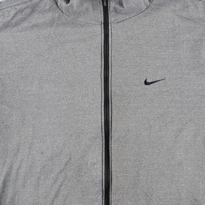 90'S Nike reversible puffer jacket with back logo, size L, men's, vintage Nylon black type Vintage Second Hand