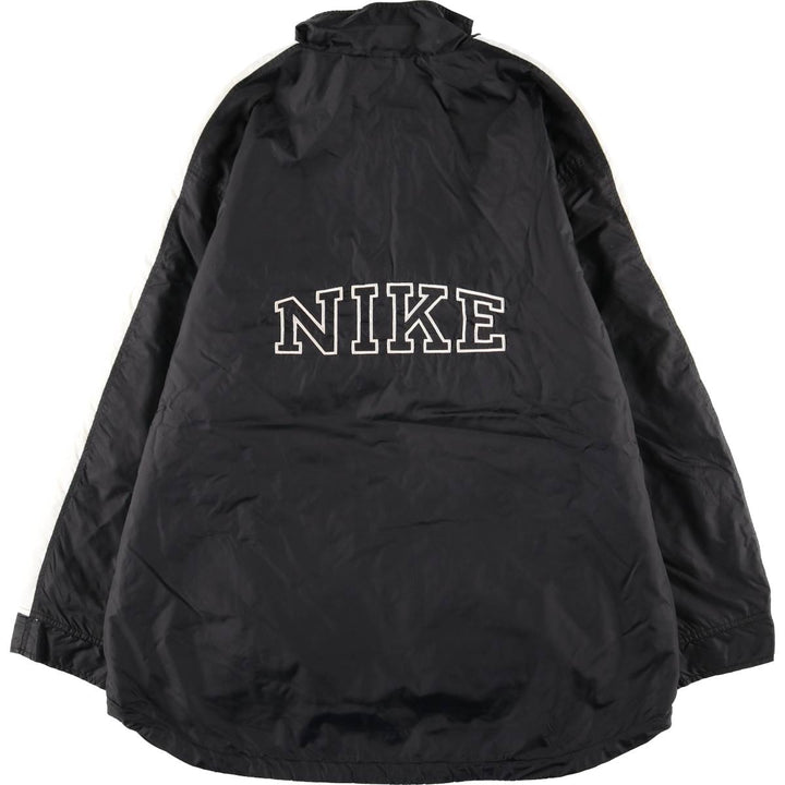 90s-00'S Nike padded puffer jacket, men's size XL Nylon black type Vintage Second Hand