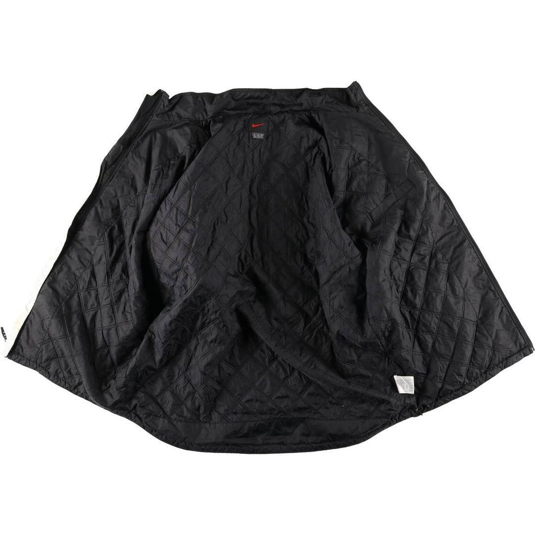 90s-00'S Nike padded puffer jacket, men's size XL Nylon black type Vintage Second Hand