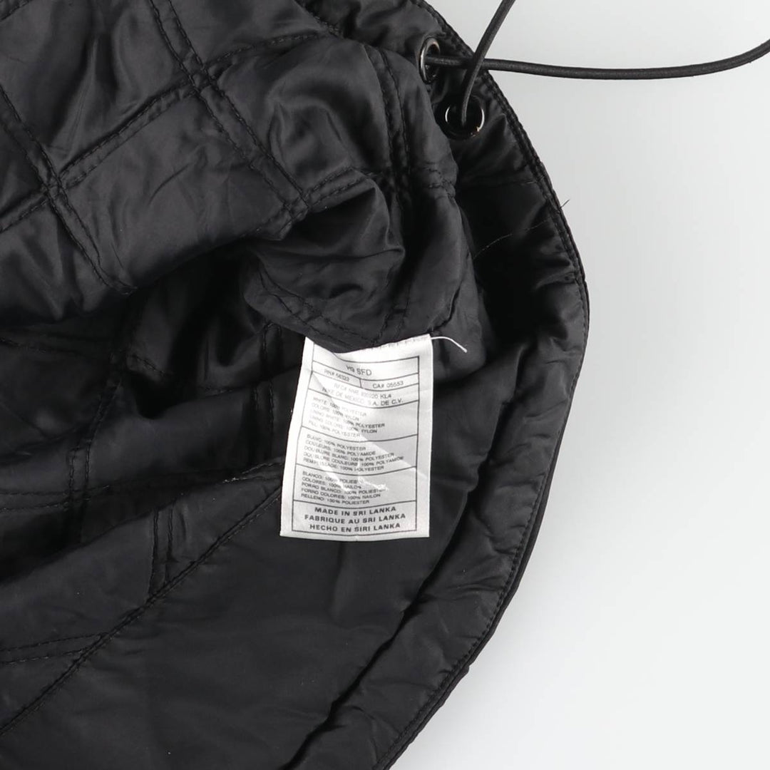 90s-00'S Nike padded puffer jacket, men's size XL Nylon black type Vintage Second Hand