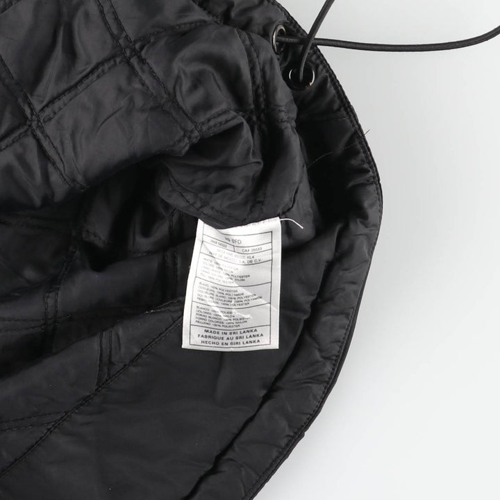 90s-00'S Nike padded puffer jacket, men's size XL Nylon black type Vintage Second Hand