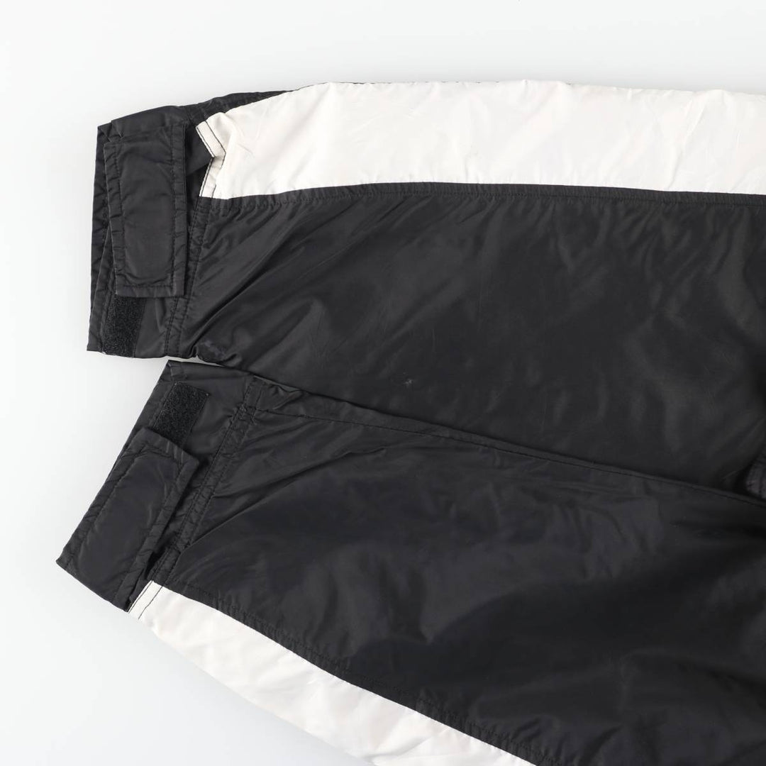 90s-00'S Nike padded puffer jacket, men's size XL Nylon black type Vintage Second Hand