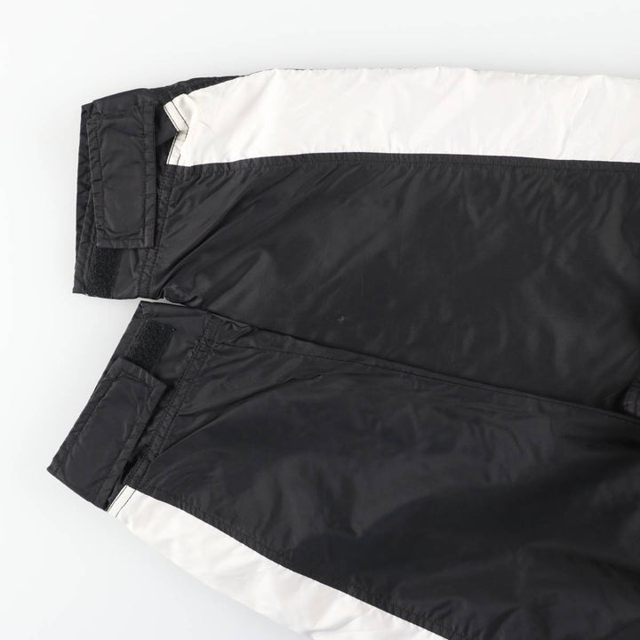 90s-00'S Nike padded puffer jacket, men's size XL Nylon black type Vintage Second Hand