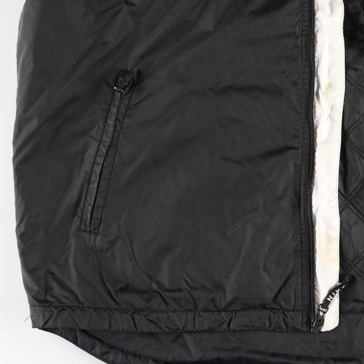 90s-00'S Nike padded puffer jacket, men's size XL Nylon black type Vintage Second Hand