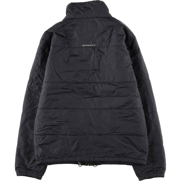 2000'S Oakley Regular Fit Padded Puffer Jacket, Men's Size L Nylon black type Vintage Second Hand