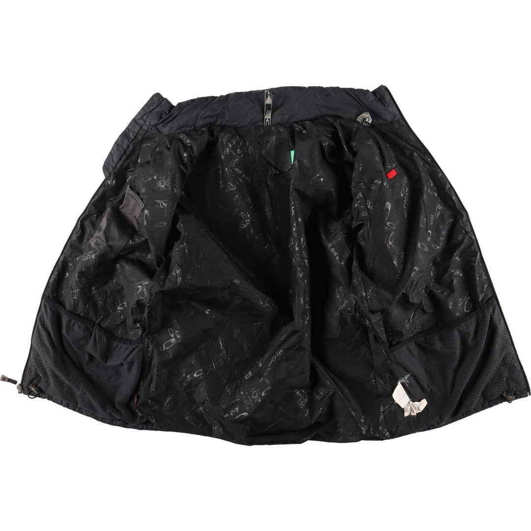 2000'S Oakley Regular Fit Padded Puffer Jacket, Men's Size L Nylon black type Vintage Second Hand