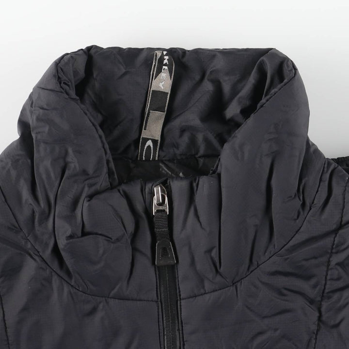 2000'S Oakley Regular Fit Padded Puffer Jacket, Men's Size L Nylon black type Vintage Second Hand