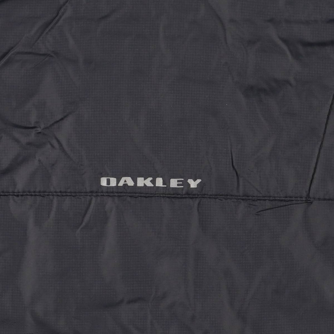 2000'S Oakley Regular Fit Padded Puffer Jacket, Men's Size L Nylon black type Vintage Second Hand