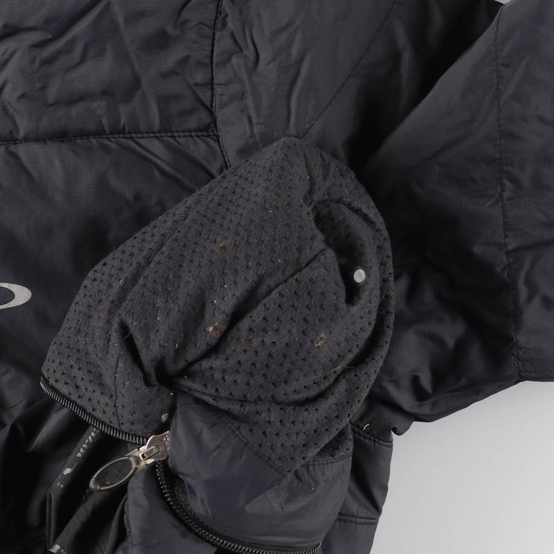 2000'S Oakley Regular Fit Padded Puffer Jacket, Men's Size L Nylon black type Vintage Second Hand