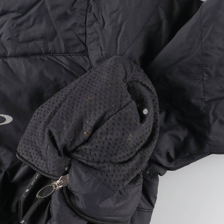2000'S Oakley Regular Fit Padded Puffer Jacket, Men's Size L Nylon black type Vintage Second Hand