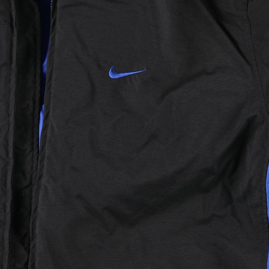 90'S Nike Padded Parka Puffer Jacket Men's Size L Vintage Nylon black type Vintage Second Hand