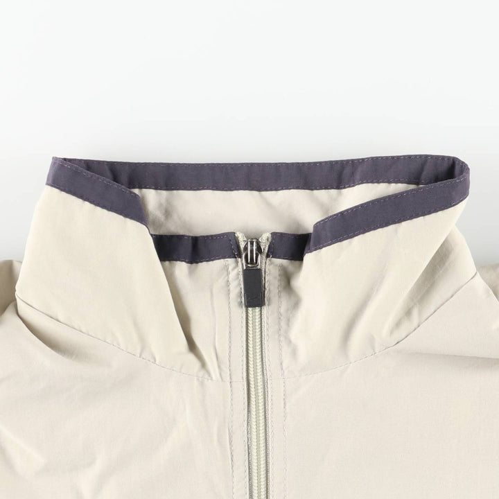 90'S Nike Windbreaker Men's Size L Vintage polyester Beige type Vintage Second Hand