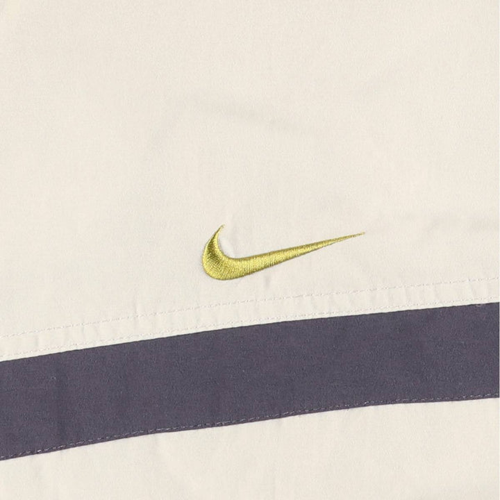 90'S Nike Windbreaker Men's Size L Vintage polyester Beige type Vintage Second Hand