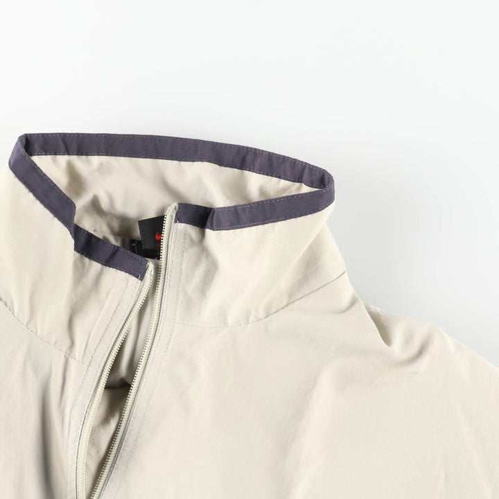 90'S Nike Windbreaker Men's Size L Vintage polyester Beige type Vintage Second Hand