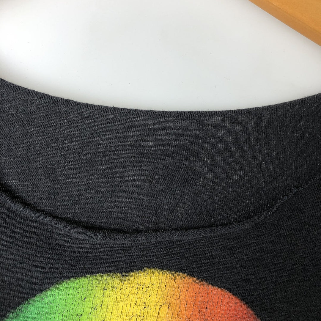 BOB MARLEY Bob Marley Cut-Off Band T-Shirt, Men's Size L unclear black type Vintage Second Hand