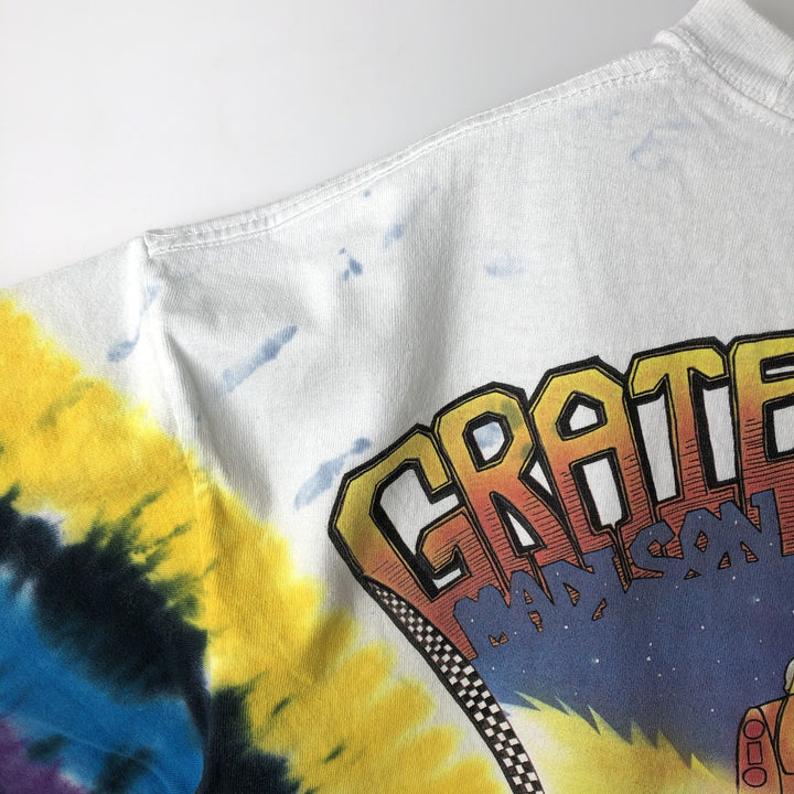 Vintage 2000'S Grateful Dead band T-shirt, size L, men's unclear yellow type Vintage Second Hand