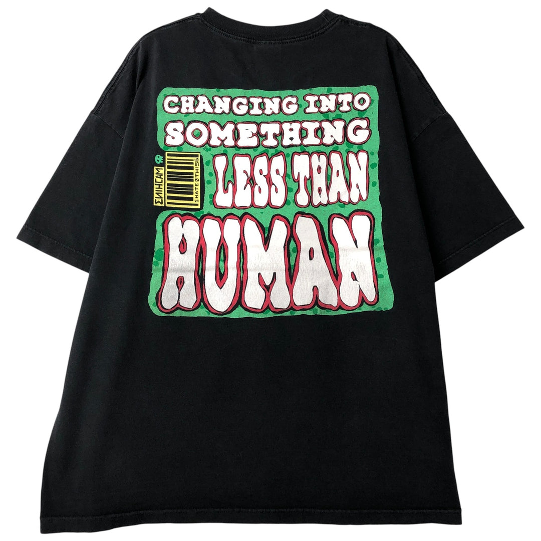 2000'S ALSTYLE Static-X Band T-Shirt, Made in USA, Men's XXL cotton black type Vintage Second Hand