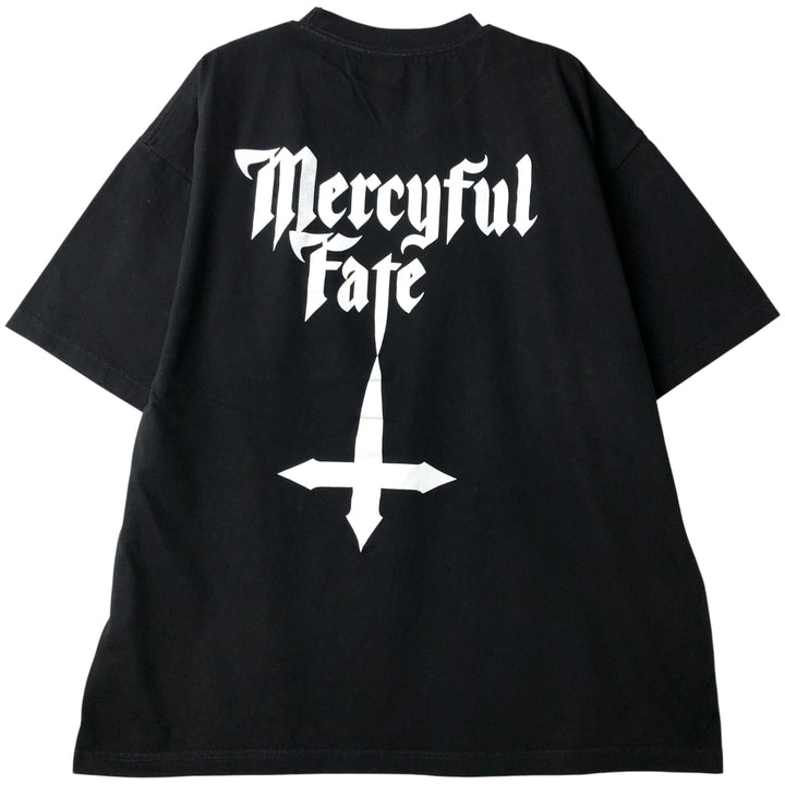 Vintage 90'S Cygnus MERCYFUL FATE band T-shirt, men's size XL cotton black type Vintage Second Hand