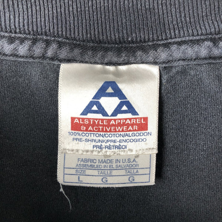 2000'S ALSTYLE THE DOORS Band T-Shirt, Made in USA, Men's Size L cotton black type Vintage Second Hand