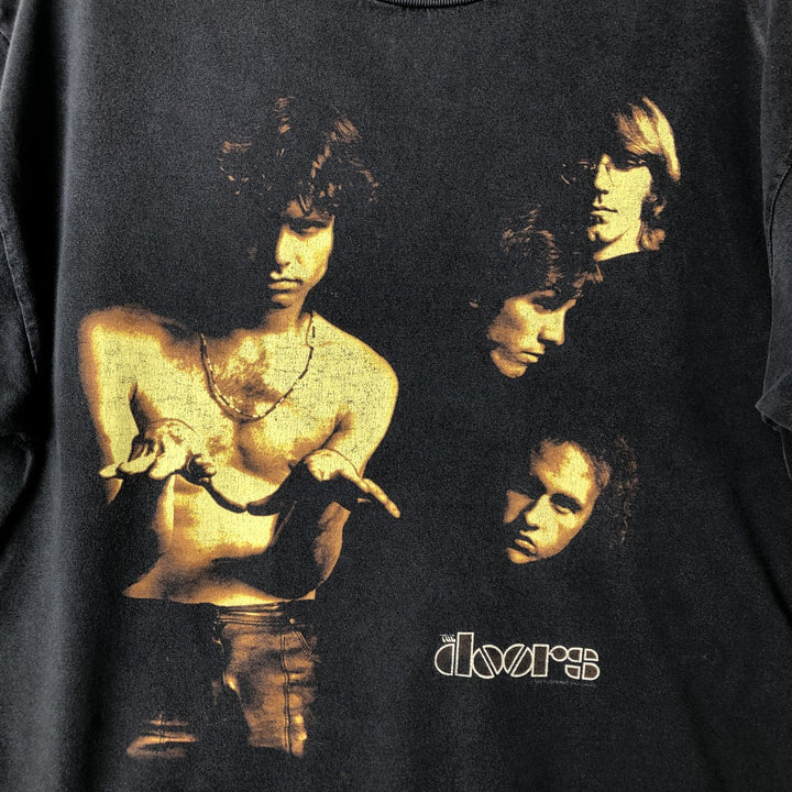 2000'S ALSTYLE THE DOORS Band T-Shirt, Made in USA, Men's Size L cotton black type Vintage Second Hand