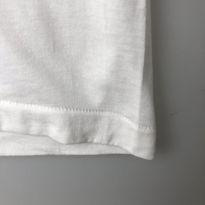 Vintage 80'S Sting Band T-Shirt, Men's Size Small unclear white type Vintage Second Hand