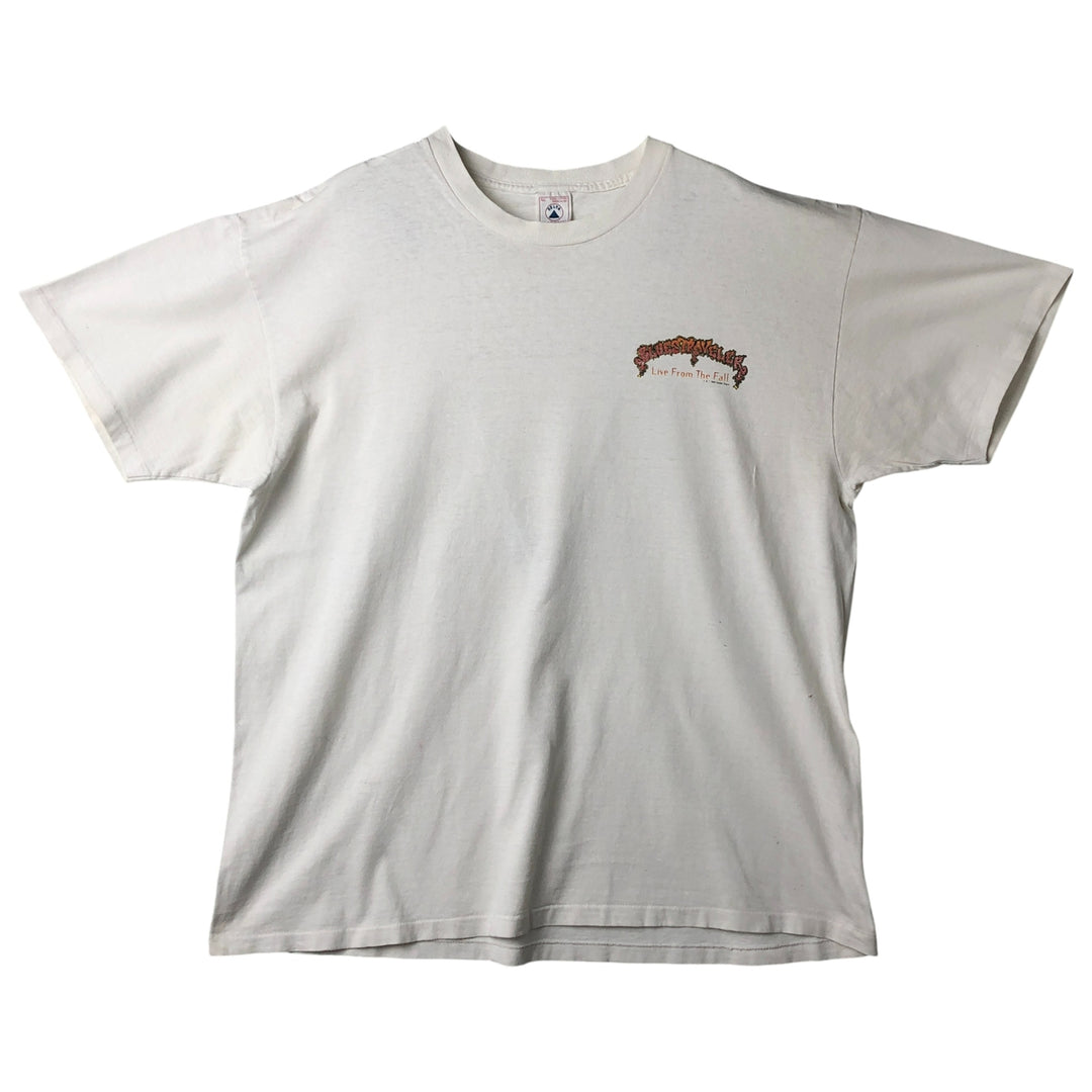 Vintage 90'S Delta Blues Traveler band T-shirt, Made in USA, Men's XL cotton white type Vintage Second Hand