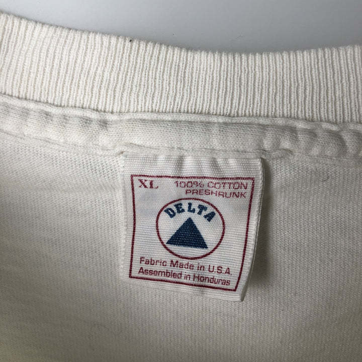 Vintage 90'S Delta Blues Traveler band T-shirt, Made in USA, Men's XL cotton white type Vintage Second Hand