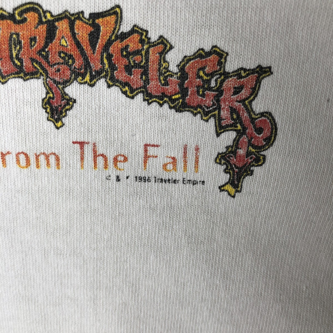 Vintage 90'S Delta Blues Traveler band T-shirt, Made in USA, Men's XL cotton white type Vintage Second Hand