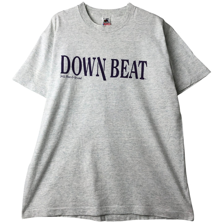 Vintage 90'S Fruit of the Loom Charlie Parker band T-shirt, Made in USA, Men's XL cotton gray type Vintage Second Hand