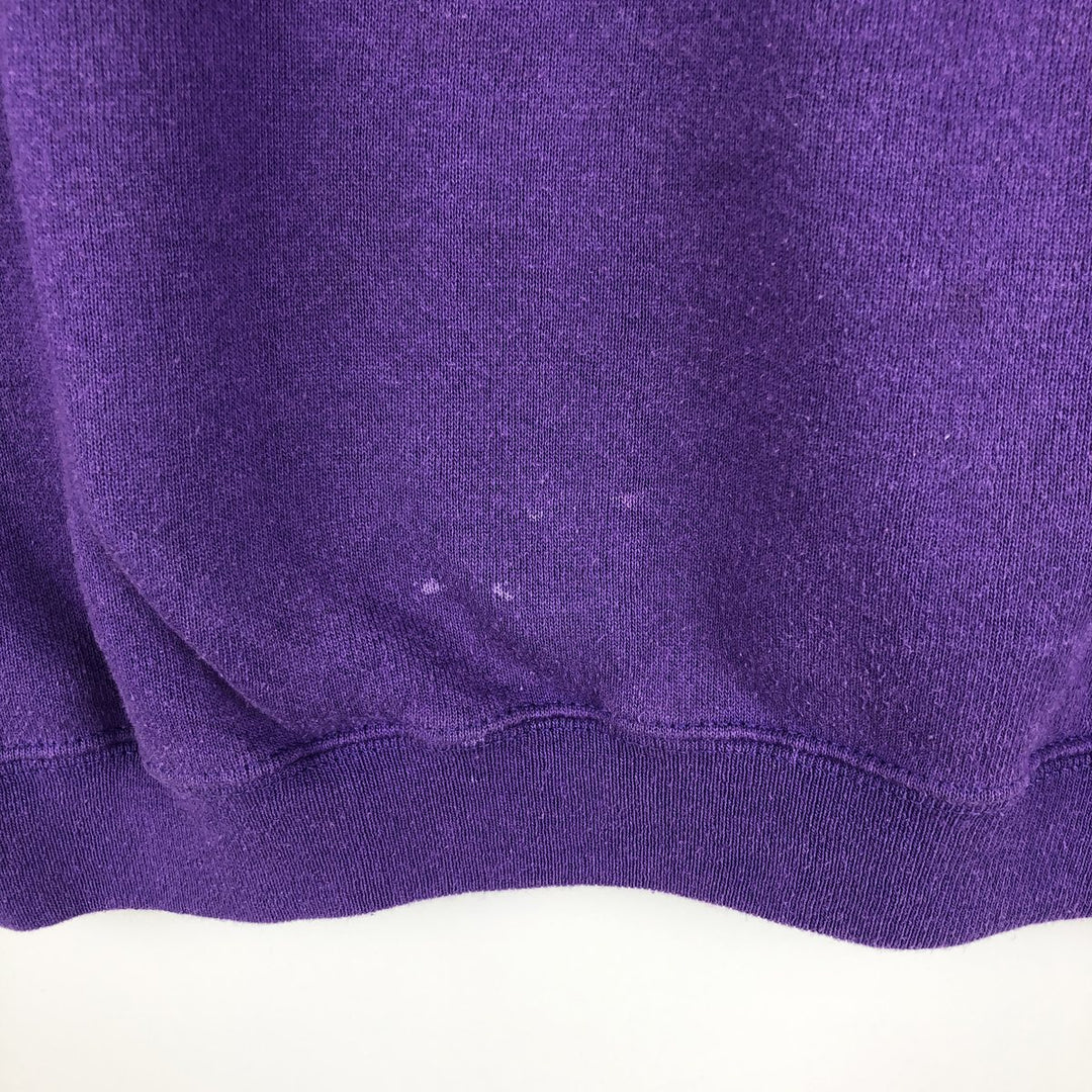 90'S TSI STURDY WEIGHT Rose Bowl 3-Print College Sweatshirt, Made in USA, Men's Size XL cotton purple type Vintage Second Hand