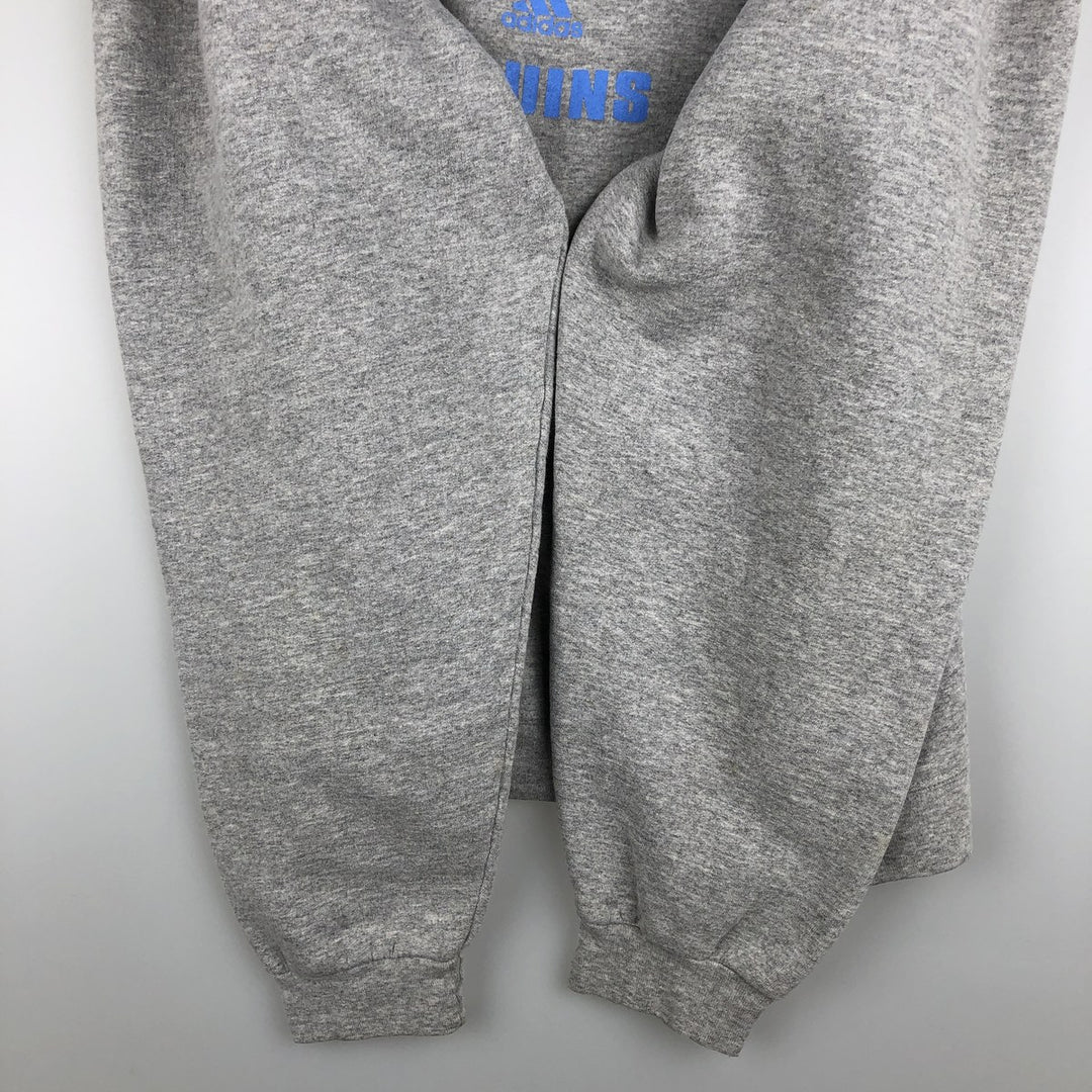 Adidas UCLA College Sweatshirt, Men's Size XL cotton gray type Vintage Second Hand