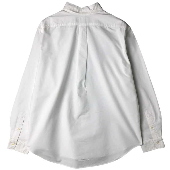 Ralph Lauren Classic Fit Long Sleeve Button Down Shirt Men's XL cotton white type Vintage Second Hand