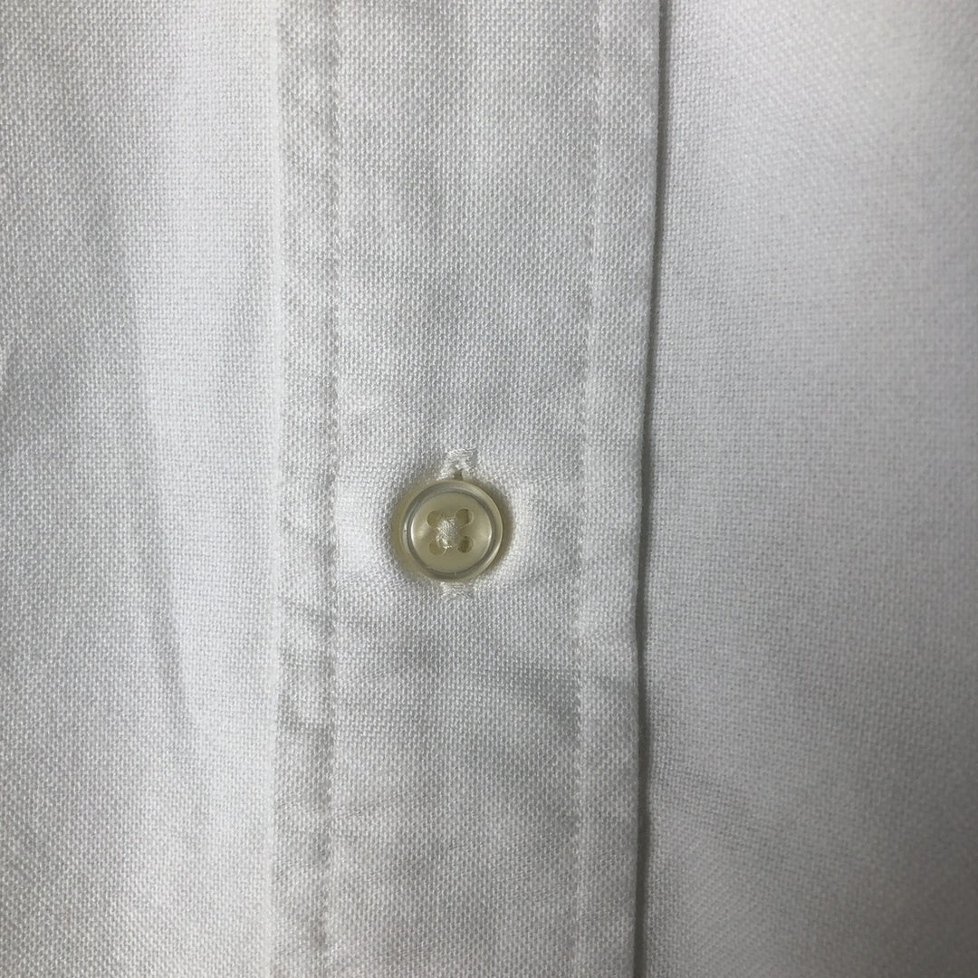 Ralph Lauren Classic Fit Long Sleeve Button Down Shirt Men's XL cotton white type Vintage Second Hand