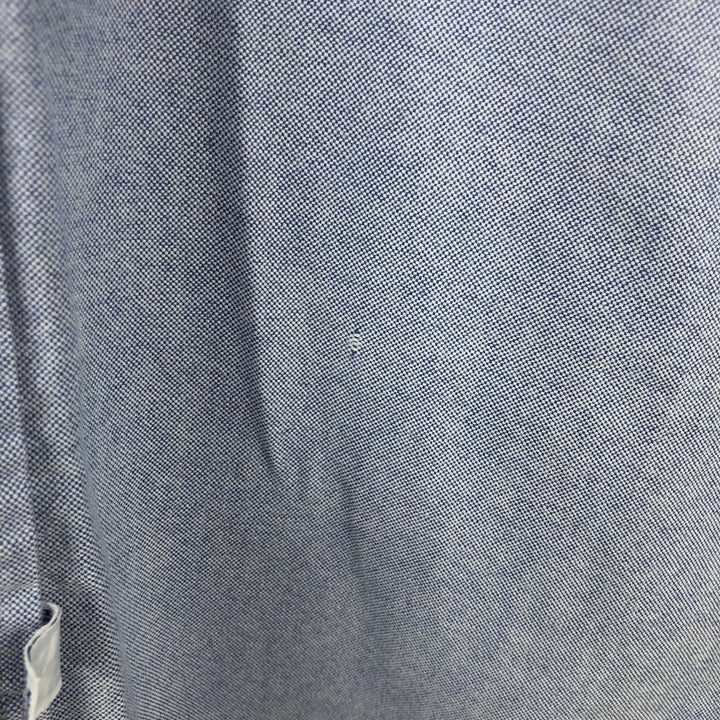 Ralph Lauren Polo Bear long-sleeved button-down shirt, men's size M cotton Blue type light blue Vintage Second Hand