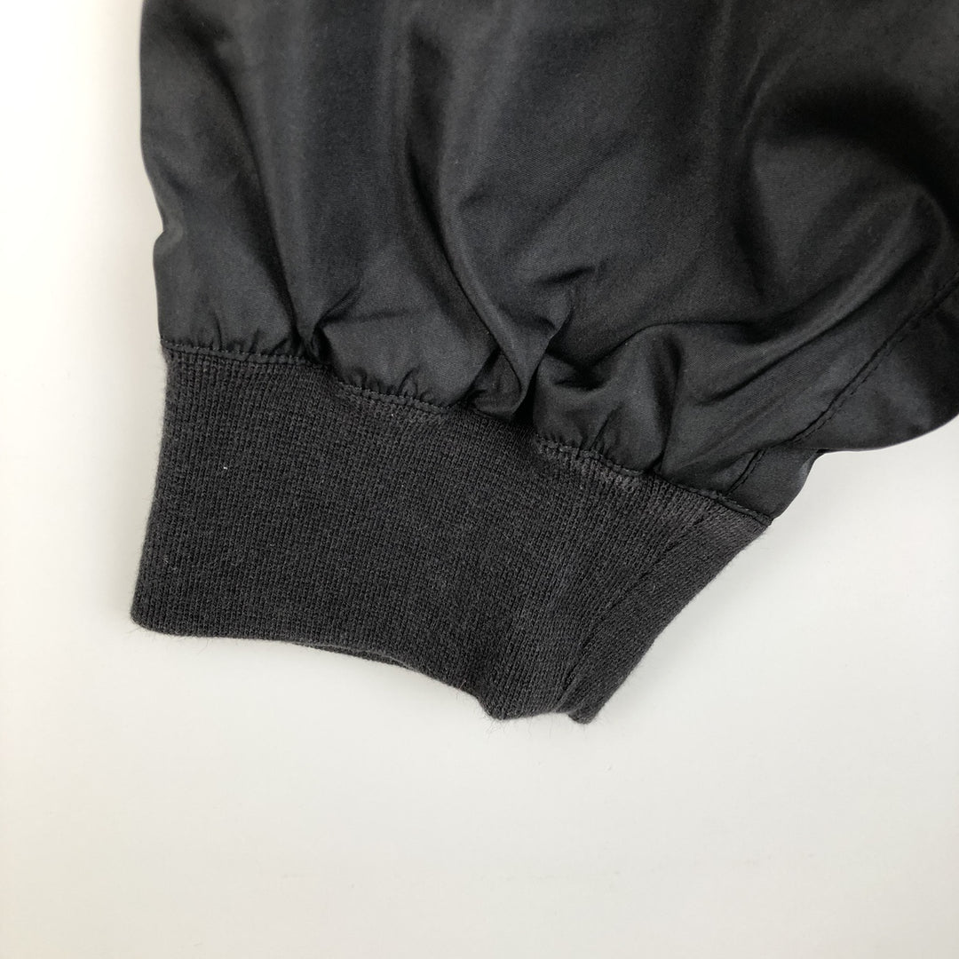 Vintage 90'S Ralph Lauren POLO GOLF warm-up pullover, size L, men's polyester black type Vintage Second Hand