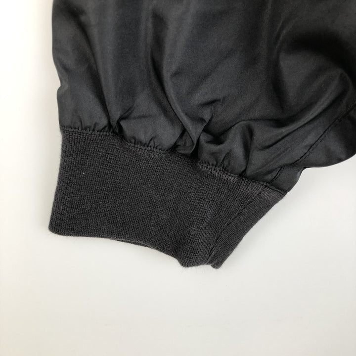Vintage 90'S Ralph Lauren POLO GOLF warm-up pullover, size L, men's polyester black type Vintage Second Hand
