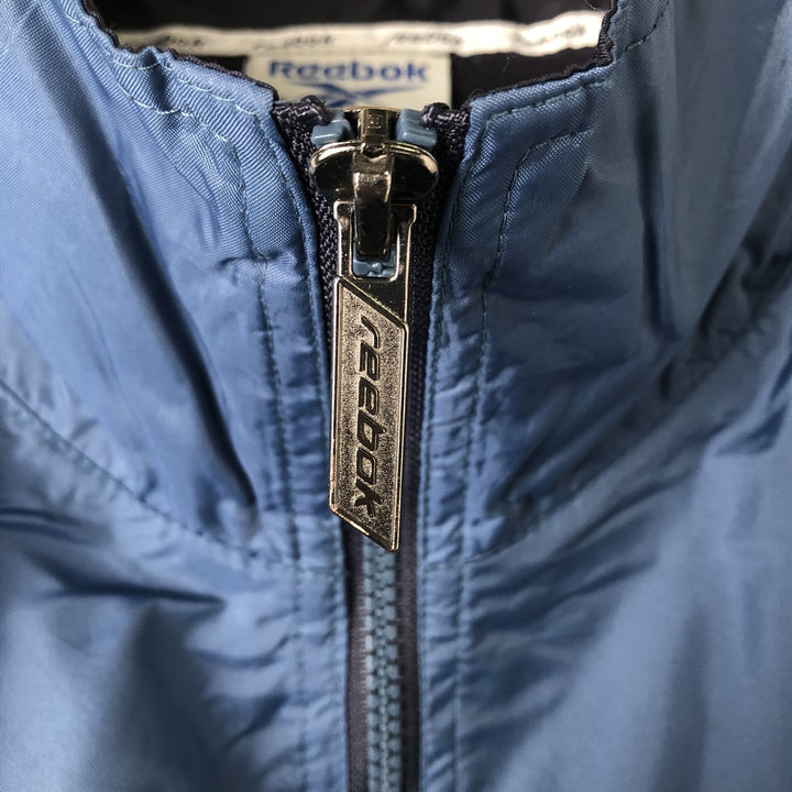 90s-00'S Reebok Nylon Jacket, Men's Size L Nylon navy blue type Vintage Second Hand