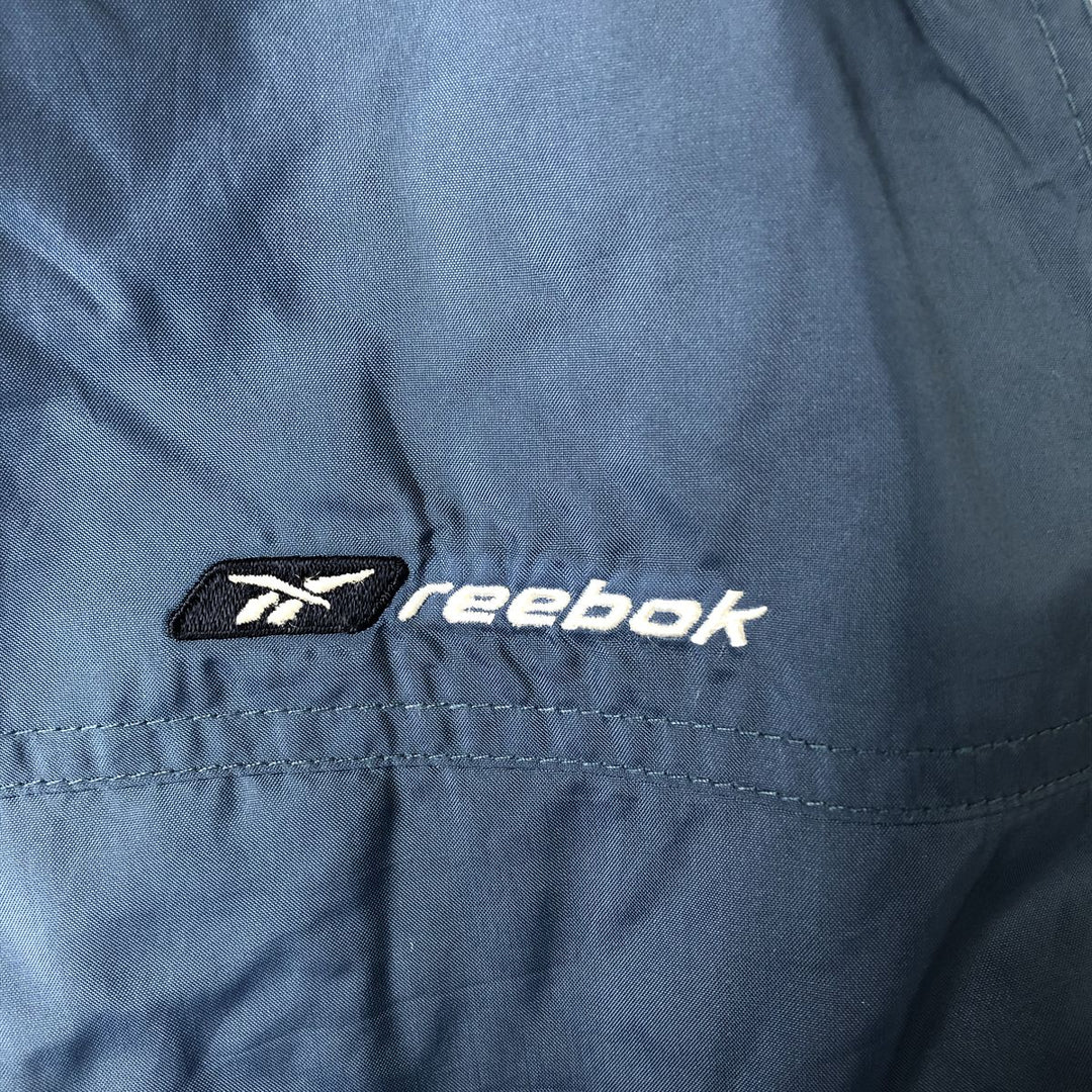 90s-00'S Reebok Nylon Jacket, Men's Size L Nylon navy blue type Vintage Second Hand