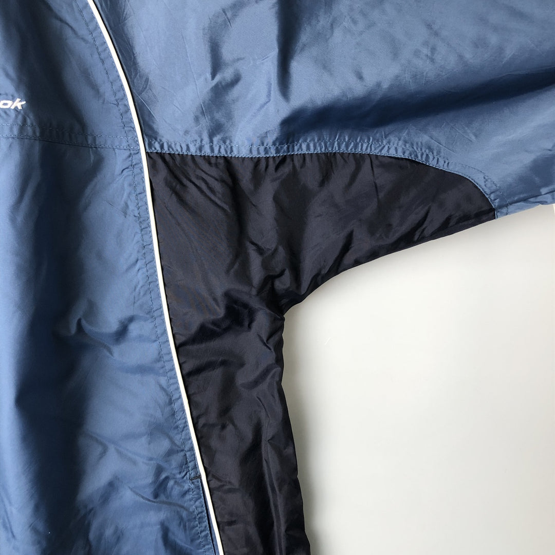 90s-00'S Reebok Nylon Jacket, Men's Size L Nylon navy blue type Vintage Second Hand