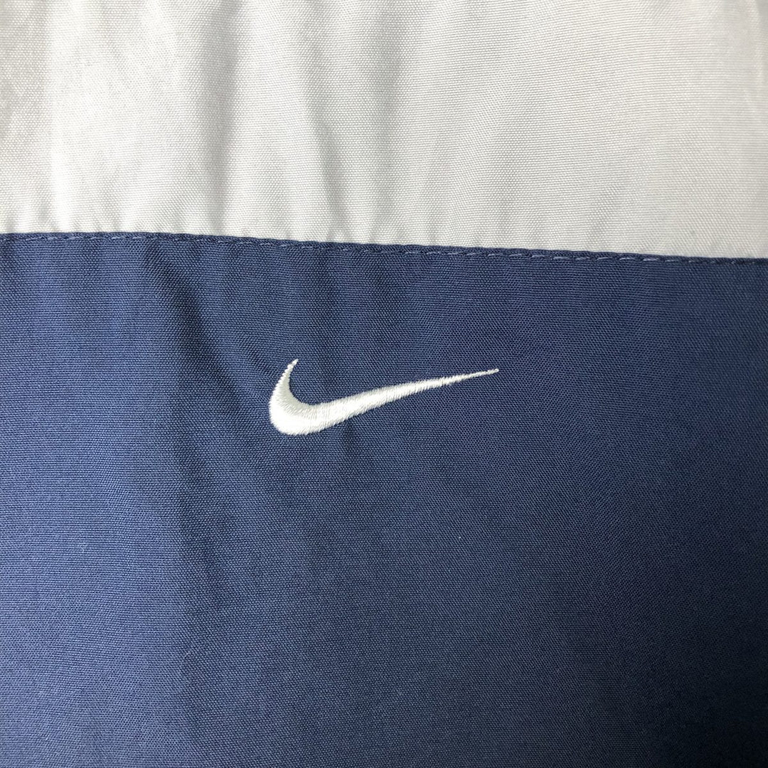 00'S Nike Nylon Jacket Men's M size Nylon navy blue type Vintage Second Hand