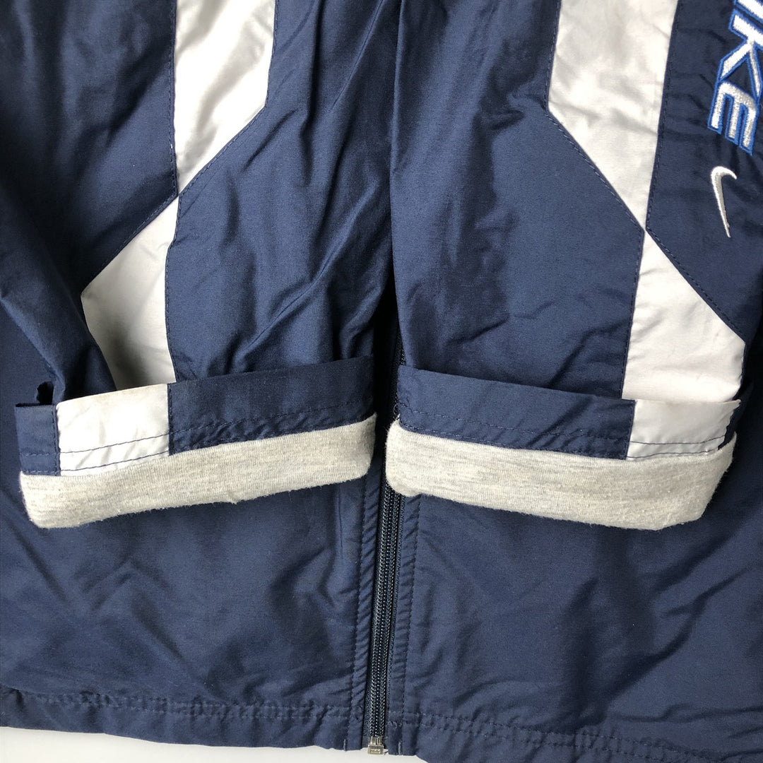00'S Nike Nylon Jacket Men's M size Nylon navy blue type Vintage Second Hand