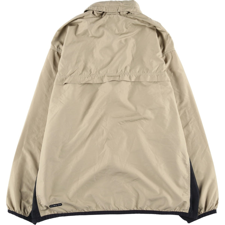 00'S Nike CLIMA-FIT Windbreaker Men's XL polyester Beige type Vintage Second Hand
