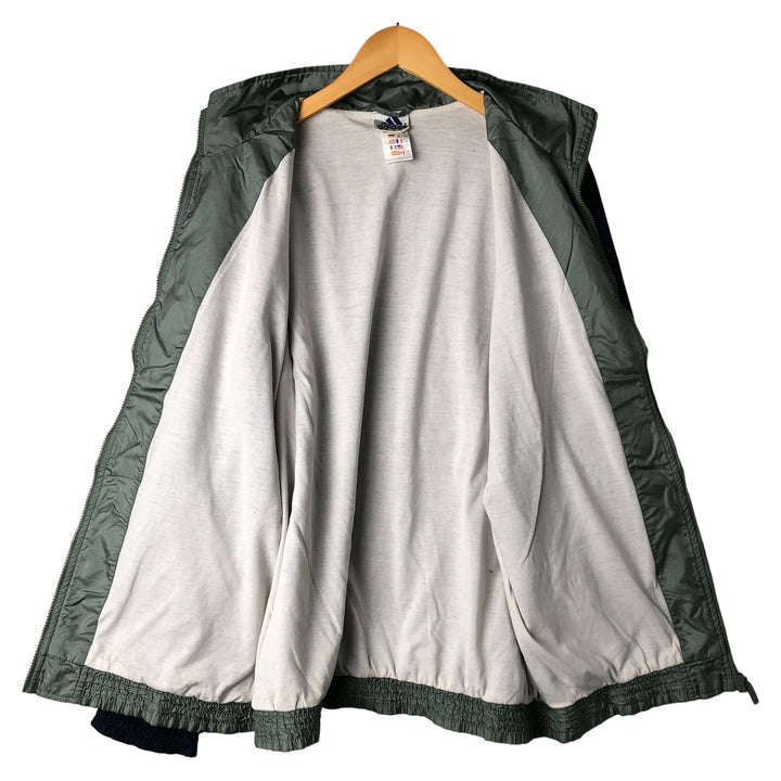 00'S Adidas nylon jacket, men's size L Nylon green type Vintage Second Hand