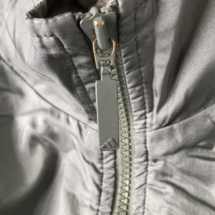 00'S Adidas nylon jacket, men's size L Nylon green type Vintage Second Hand