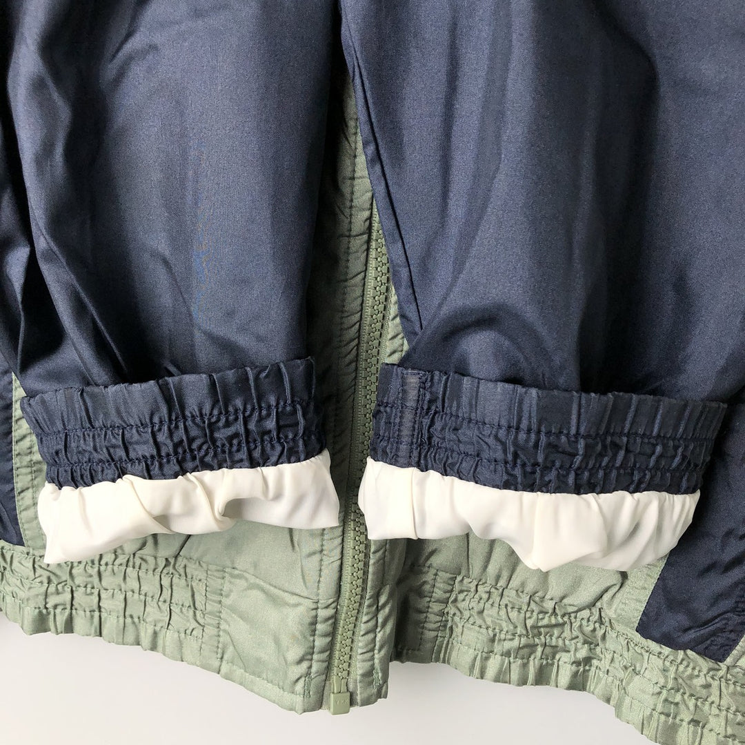 00'S Adidas nylon jacket, men's size L Nylon green type Vintage Second Hand